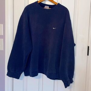 Nike Men’s Sweatshirt – Faded Navy – XXL